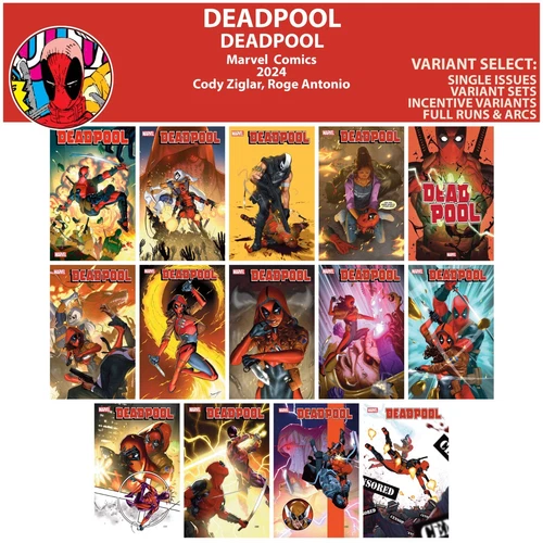 Deadpool (2024) #1 2 3 4 5 6 7 8 9 10 11 12 13 14 TP Marvel Comics COVER SELECT