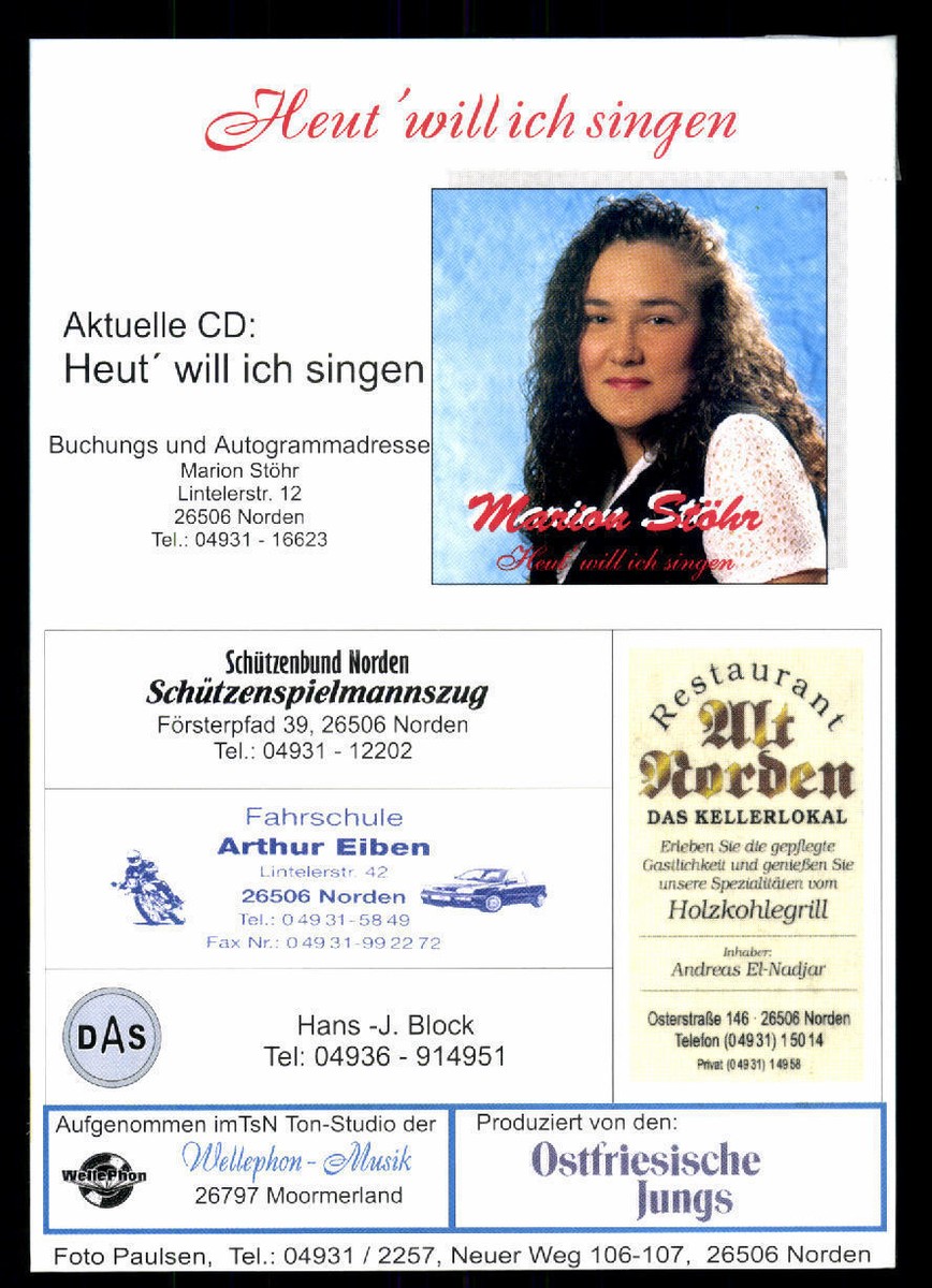 Marion Sthr Autogrammkarte Original Signiert ## BC 19166 | eBay.de