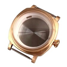 Mod CUSN8 Bronze Case Sapphire Crystal 200m Waterproof Watch Cases For NH35 NH36