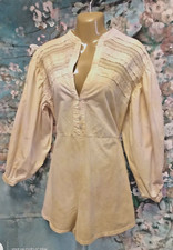 NWT Fashionable Zara Tie Dye Romper w/Balloon Sleeves Size S