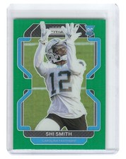 2021 Panini Prizm Green Prizm Shi Smith #408 RC Rookie Card