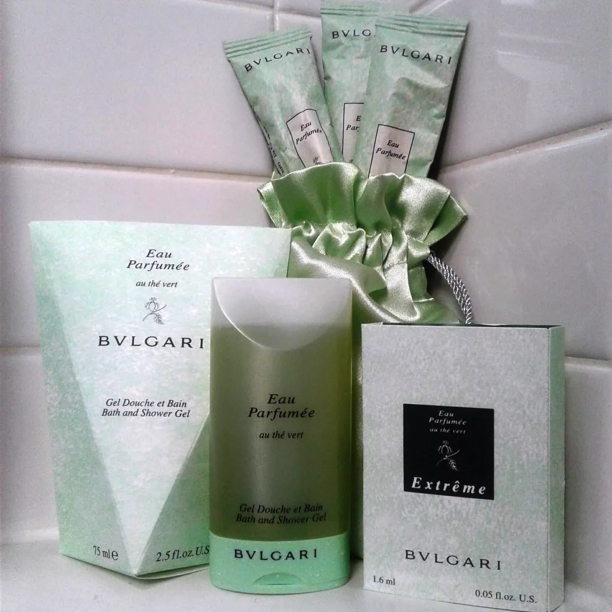 Eau Parfumee AU The Vert (Green Tea) Bvlgari 2.5 oz Body Lotion Unisex