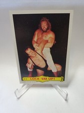 1985 Topps WWF Lock ‘Em Up! Big John Studd #23 NM-MT Rookie RC WWE HOF
