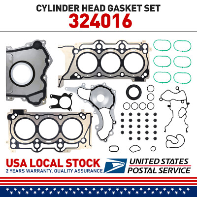 Engine Cylinder Head Gasket Repair Kit Fit For Maserati 3.0T 324016 000324016 US