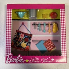 BARBIE The Pioneer Woman Ree Drummond PASTA Cooking Accessory Playset New