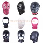 <!--F#f_0-->Slave Faux Leather Head Hoods Roleplay Headgear Bondage Head Hood Restraint BDSM<!--F/-->