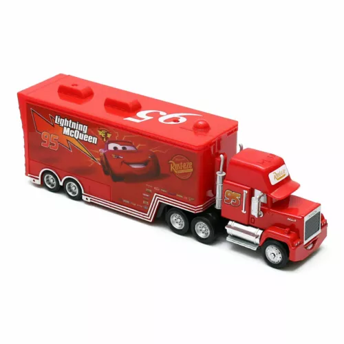 Pixar Cars Lightning McQueen Mack Truck Auto Lkw Car 1:55 Diecast Spielzeug Toy - Bild 7 von 11