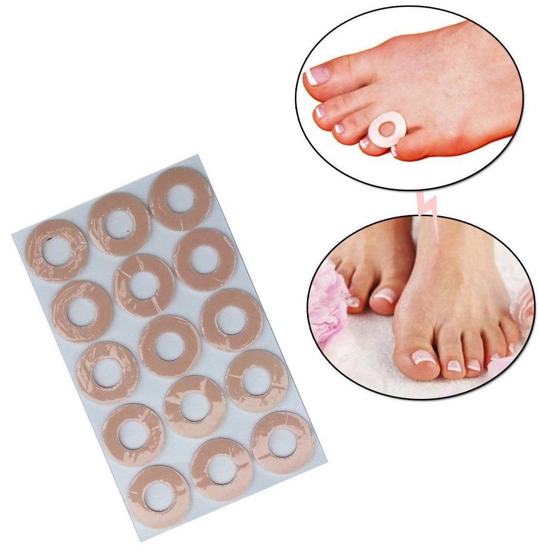 Large Round Corn Pads Foot care Callus Cushions Toe Protection Pain Relief  Feet | eBay