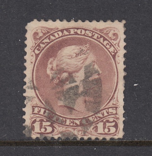 Canada #29b 15c Victoria (USED) cv$125.00 - 第 1/2 張圖片