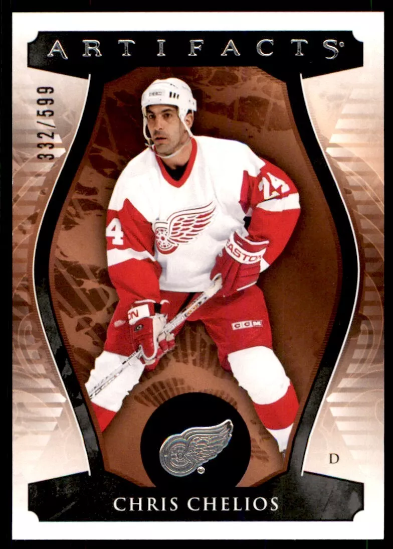 2023 24 UPPER DECK ARTIFACTS LEGEND CHRIS CHELIOS 332 599 DETROIT