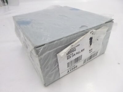 Nvent Hoffman Electrical Enclosure Box ASE6X6X3 SCR CVR