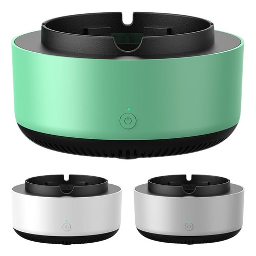 2 in 1 Multifunctional Smokeless Ashtray,Purifier Ashtrays with Filter Durable