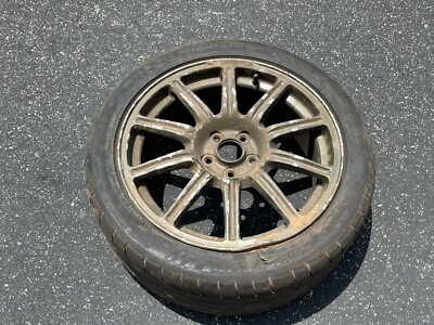 04 2004 SUBARU WRX STI FORGED BBS SINGLE RIM WHEEL 5X100 17X7.5 +53 OEM