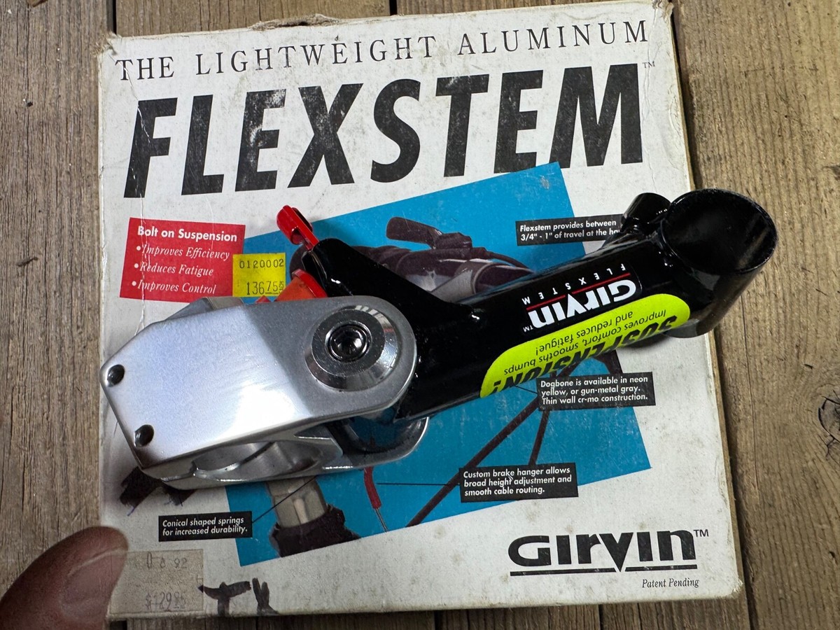 Tige De Suspension VTT Girvin Flexstem – Élastomère NOS 100 Mm – Diamètre 25,4 Mm – Neuf
