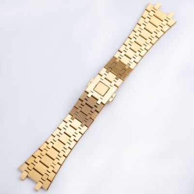 26mm Steel Bracelet Metal Watch Band Strap Fits Audemars Piguet Royal Oak 15400