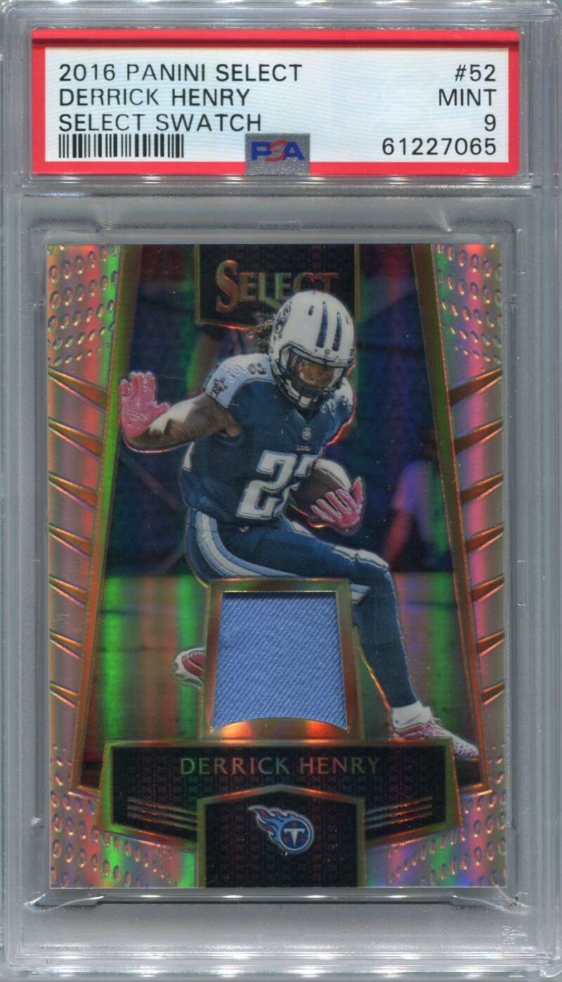 Derrick Henry Panini Select Select Swatch #52 Base