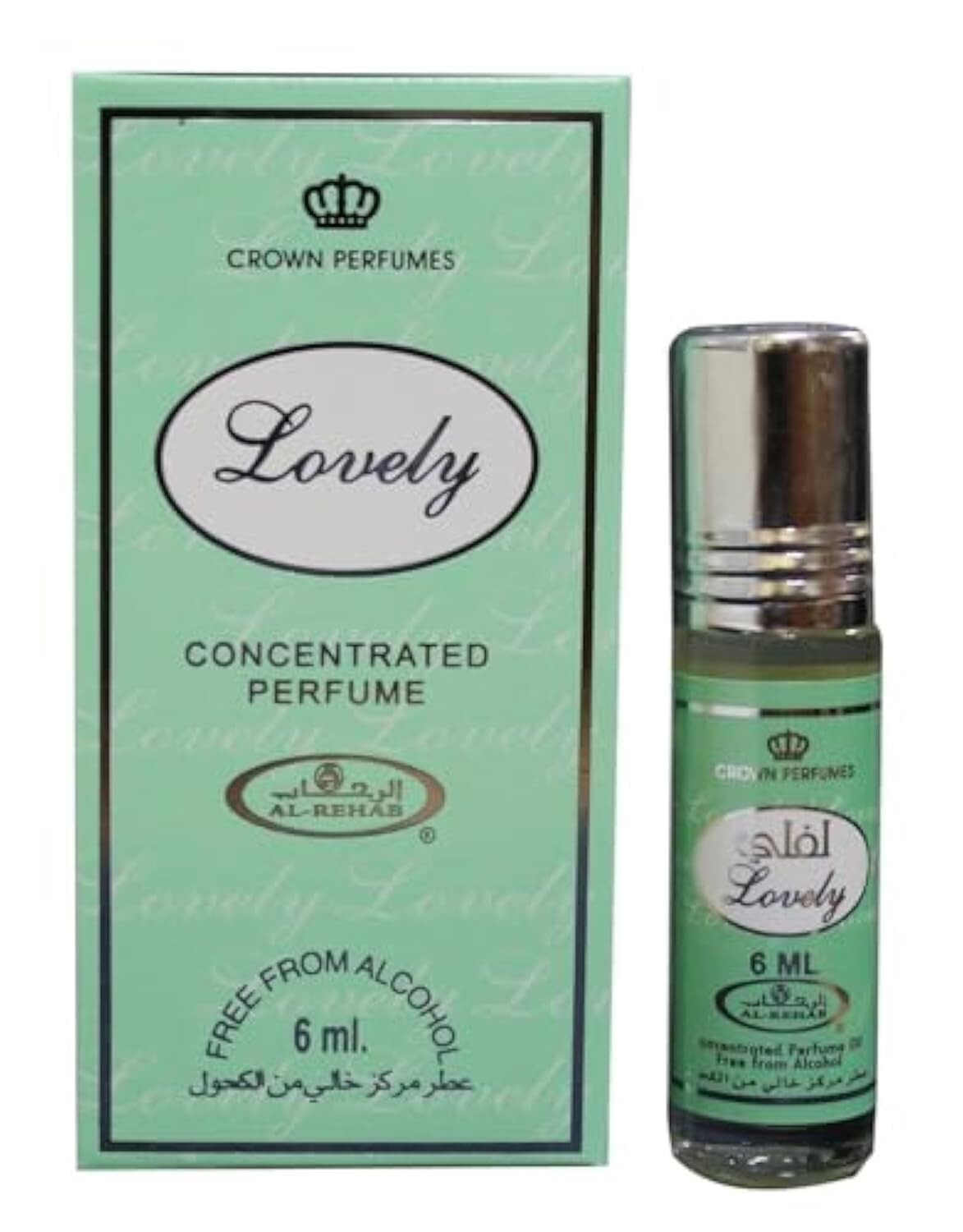 Al Rehab Lovely Alcohol Free Perfume  Attar 6ml For Unisex