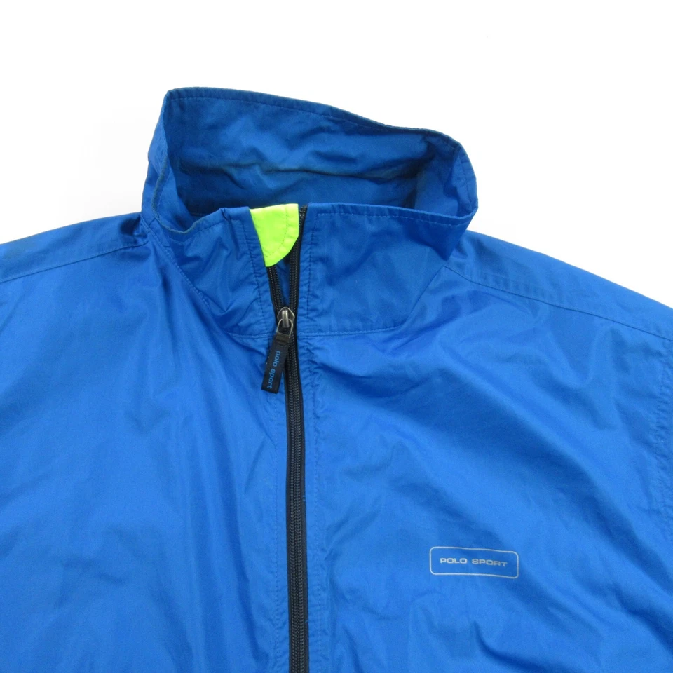 Chaqueta Ralph Lauren Para Hombre Grande Cremallera Completa Manga Larga Exterior Ligera Foto 2 de 4