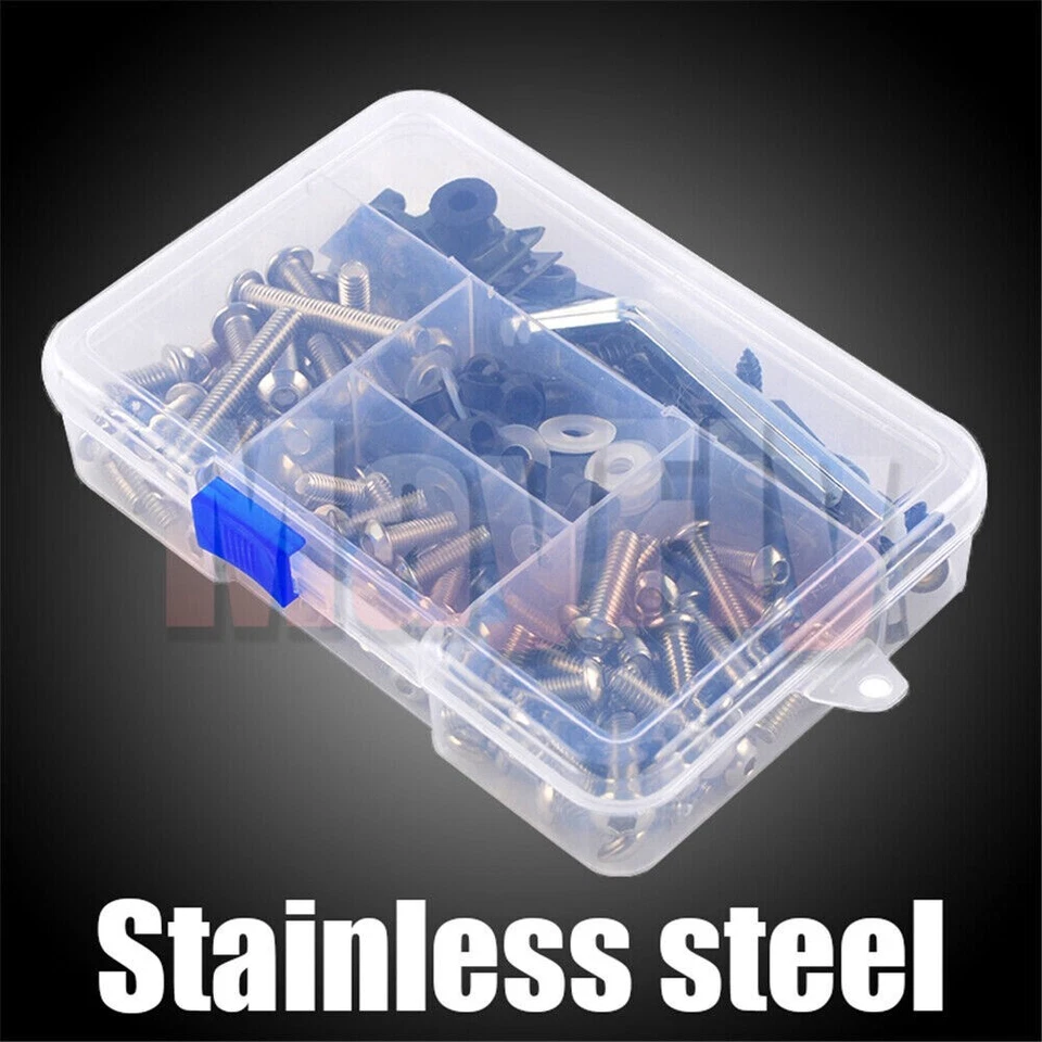 Kit de tuercas de tornillo de perno de carenado apto para CBR300R CB650F PCX MSX125 CB500X/F NC700/750 Foto 3 de 4