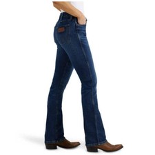 112352982 Wrangler Women's Retro Bailey High Rise Bootcut Jean - Isla NEW