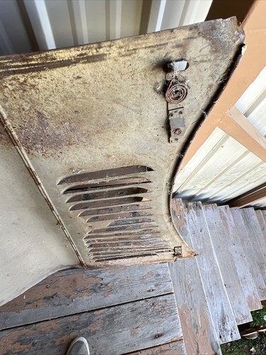 1935 Ford Truck Hood REAL Original Steel Patina Pickup Hot Rod Rat VINTAGE 35 - Picture 22 of 24