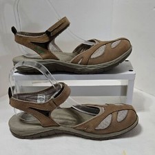 Merrell Women's Siren Wrap Q2 Size 7 Brindle EUC gray  light brown