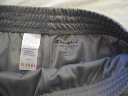 NWT Champion boys youth size XL mesh athletic activewear sports shorts Gray - Picture 5 of 5