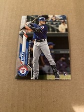 2020 Topps Chrome Update U60 Nick Solak Rookie Rangers RC