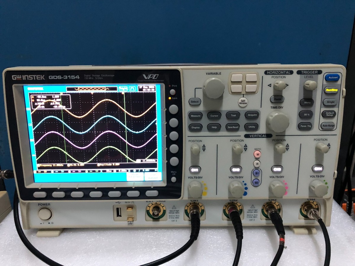GW Instek GDS-3154 150MHz, 5GS/s, 4-Channel Digital Storage
