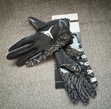 Nike Jordan Jet Football Gloves Black Size Small
