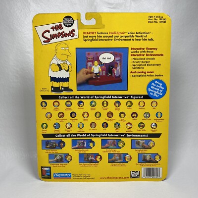 THE SIMPSONS Bully Kearney Zzyzwicz World of Springfield Action