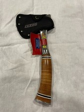 Estwing E14A 12.5" Sportsman's Axe w/Genuine Leather Grip, Nylon Sheath