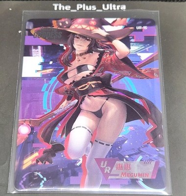 Megumin Kono Subarashii Thick Card Lucky Goddess Story 2 Waifu Card