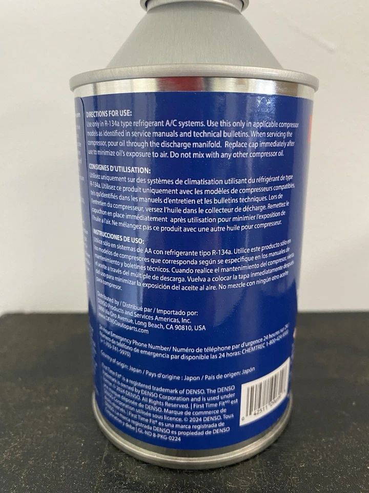 Компрессорное масло 999-0101 Denso для кондиционеров R134a - Изображение 3 из 4