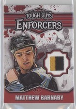 2024 President's Choice Tough Guys Enforcers Red /10 Matthew Barnaby #E-30 2vh