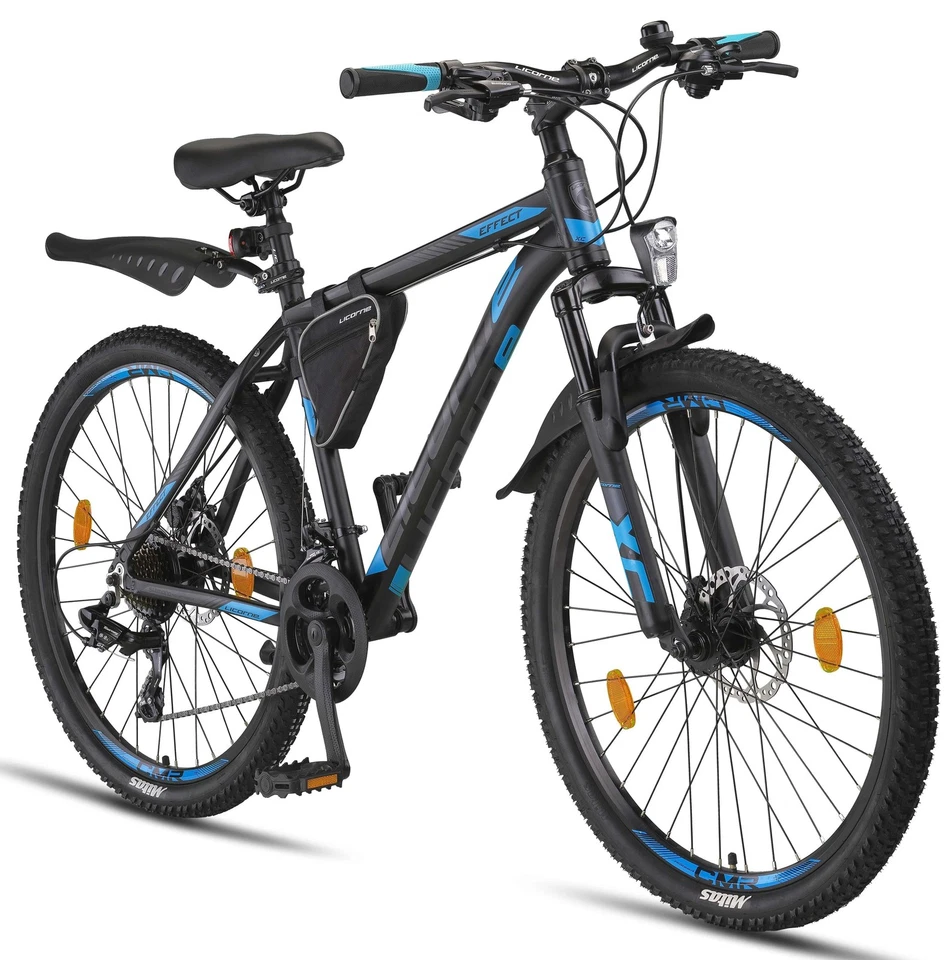 26 27.5 29 Zoll Mountainbike Aluminium 21 Gang Scheibenbremse Jungen Mädchen - Bild 2 von 4