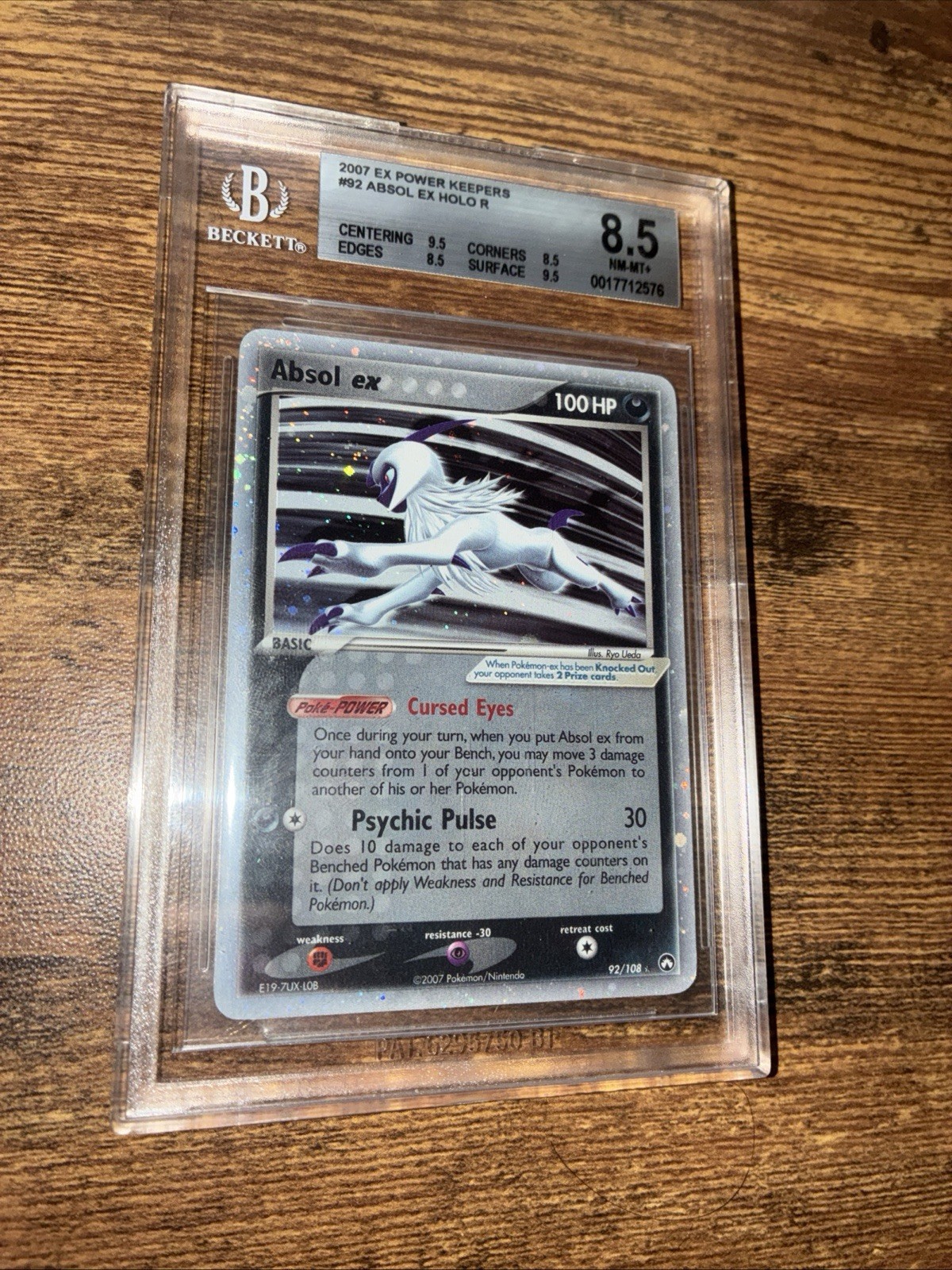 Absol EX Power Keepers Holo Rare Pokémon TCG 92/108 EX/NM Condition