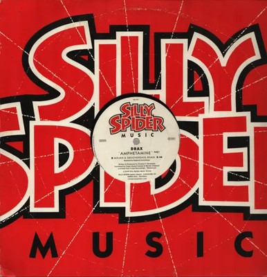 Drax Amphetamine (Part 1) COMPANY SLEEVE Vinyl 12 inch Single Near Mint