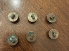 Antique Button Group 25 Metal Eagle Anchor Various Shapes And Sizes — photo 5