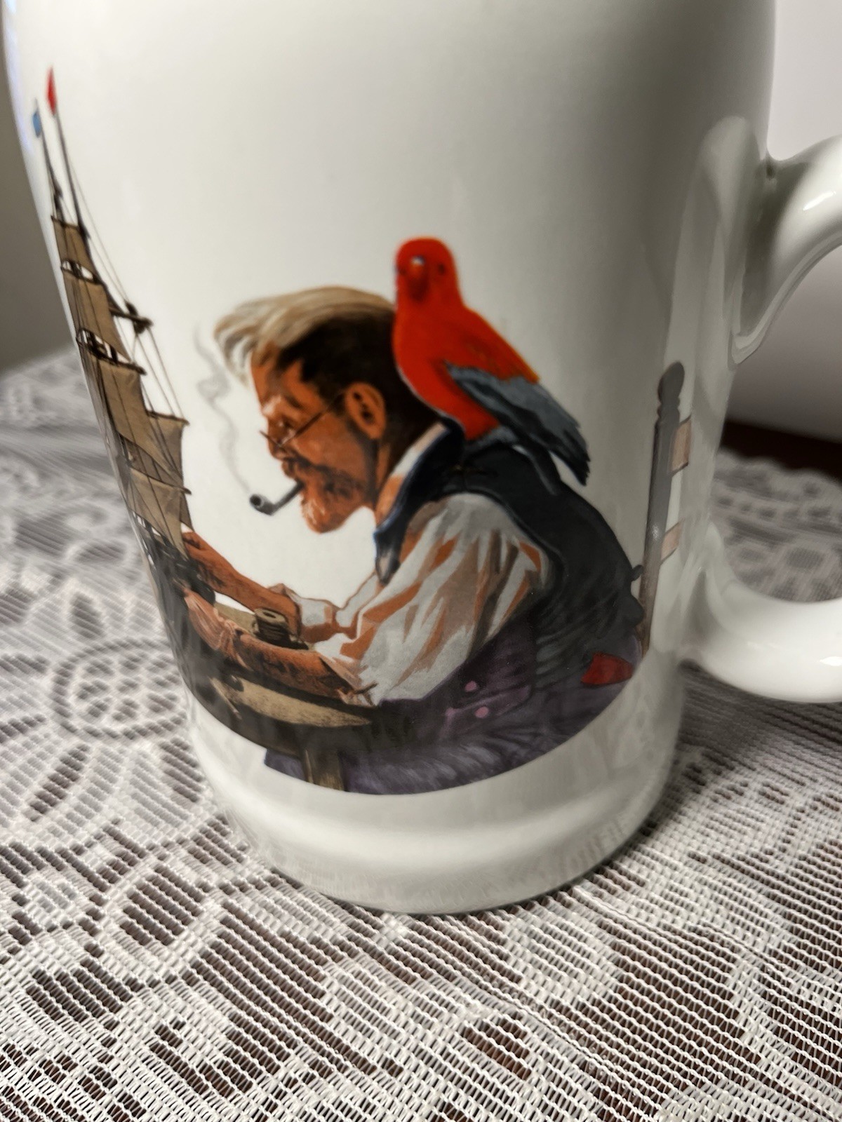 Norman Rockwell Collection The Captain And First Mate Coffee Mug / Beer Tankard