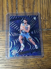 2024-25 Panini Revolution - Rookies Ajay Mitchell #122 Blue Storm (RC)