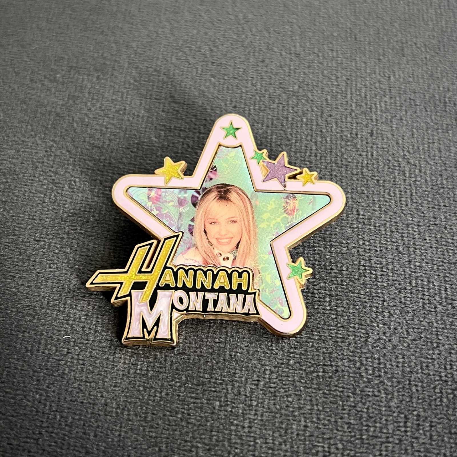 Disney Hannah Montana Pin 2008 Pin Trading Miley Cyrus Star