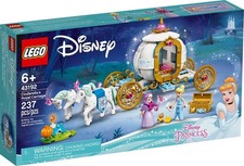 LEGO Disney Cinderella's Royal Carriage 43192 237 pcs 6+ Princess NEW sealed