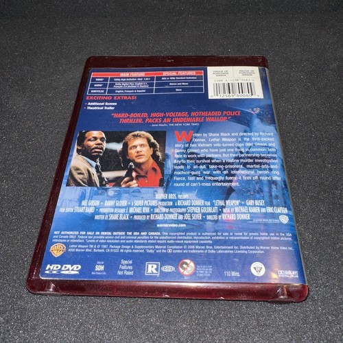 Lethal Weapon (HD-DVD, 2006) **ONLY WORKS ON HD PLAYER** - Afbeelding 2 van 3