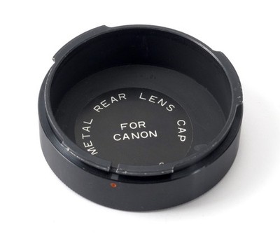 Canon Heavy Duty FD & FL Mount Metal Rear Lens Cap - Breech & Bayonet - Japan