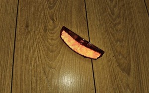 Blaze Lite Fahrradträger montiert Rücklicht und Reflektor batteriebetrieben