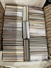 Lot Baseball Commons HOF  1980s 90s 2000-2020s MEDIUM FLAT RATE BOX Many Brands