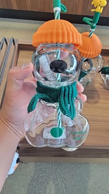 Special Edition  Presale Starbucks x Peanuts Snoopy Glass Cup -US SELLER