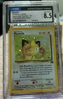 Pokémon TCG Meowth Black Star Promos Holo NM/Mint+  CGC Graded 8.5