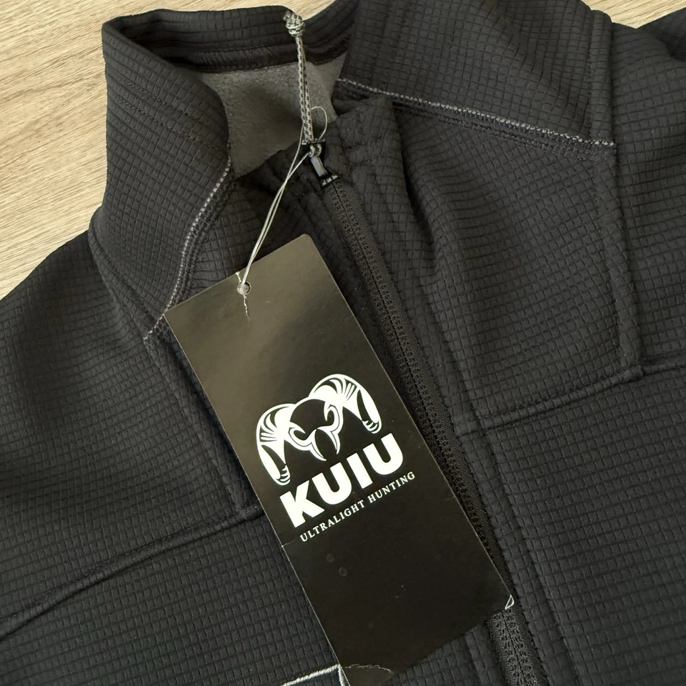 NWT KUIU 240 Peloton Vest Men’s Size Medium Black - Simplified Embroidered Logo - Image 2 of 4